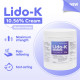 Anesthetic Cream Lido-K numb cream with lidocaine 10,56% 500g